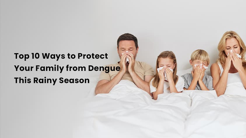 Top 10 Ways to Protect Your Family from Dengue This Rainy Season